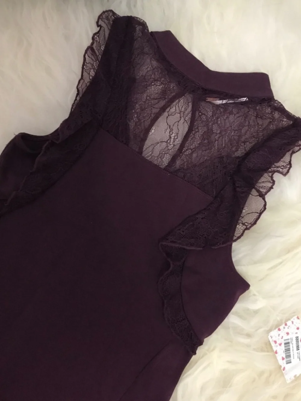 Free People Beaumont Muse Lace Trim Dress 0319
